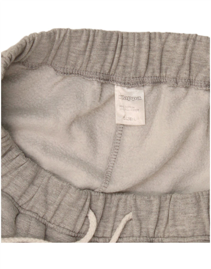 Pantalones De Chándal Kappa Hombre De Algodón Moteado Gris Grande
