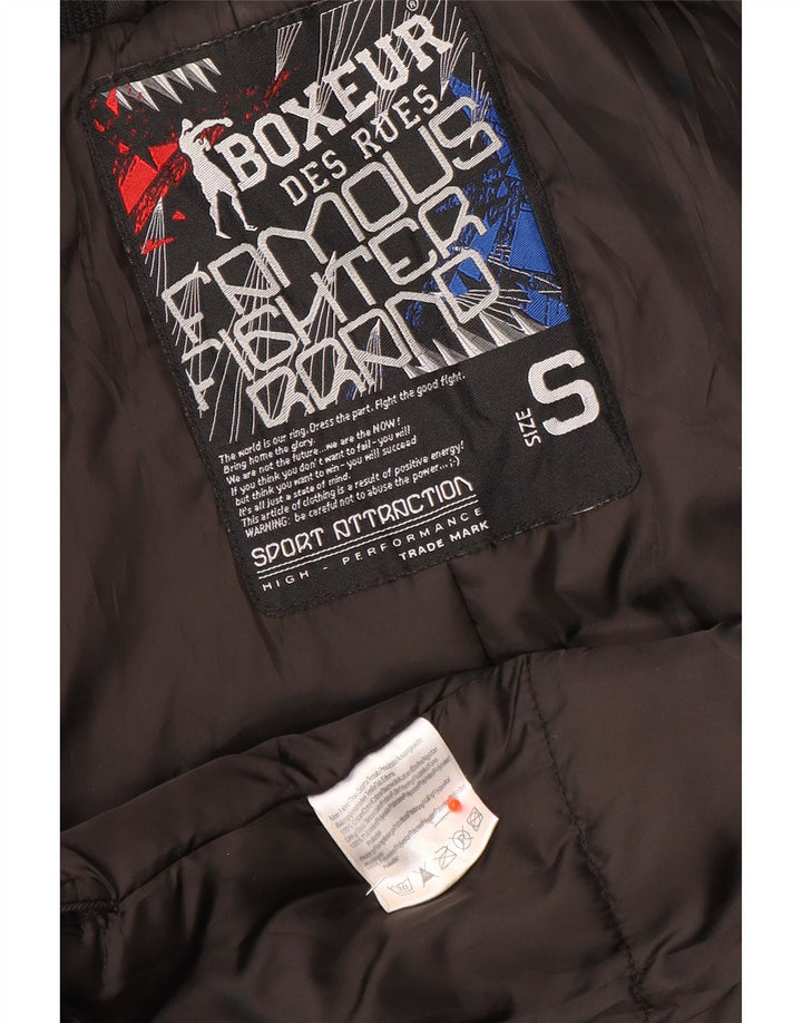 Boxeur Des Rues Chaqueta utilitaria para hombre UK 36 Small Poliéster negro