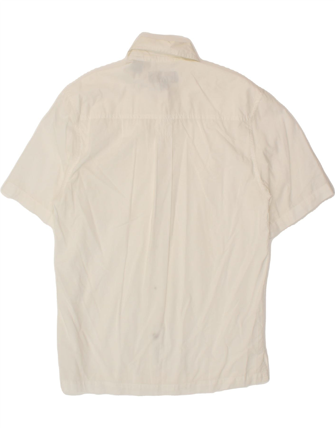TIMBERLAND Mens Short Sleeve Shirt XS White Cotton Vintage Timberland and Second-Hand Timberland from Messina Hembry 