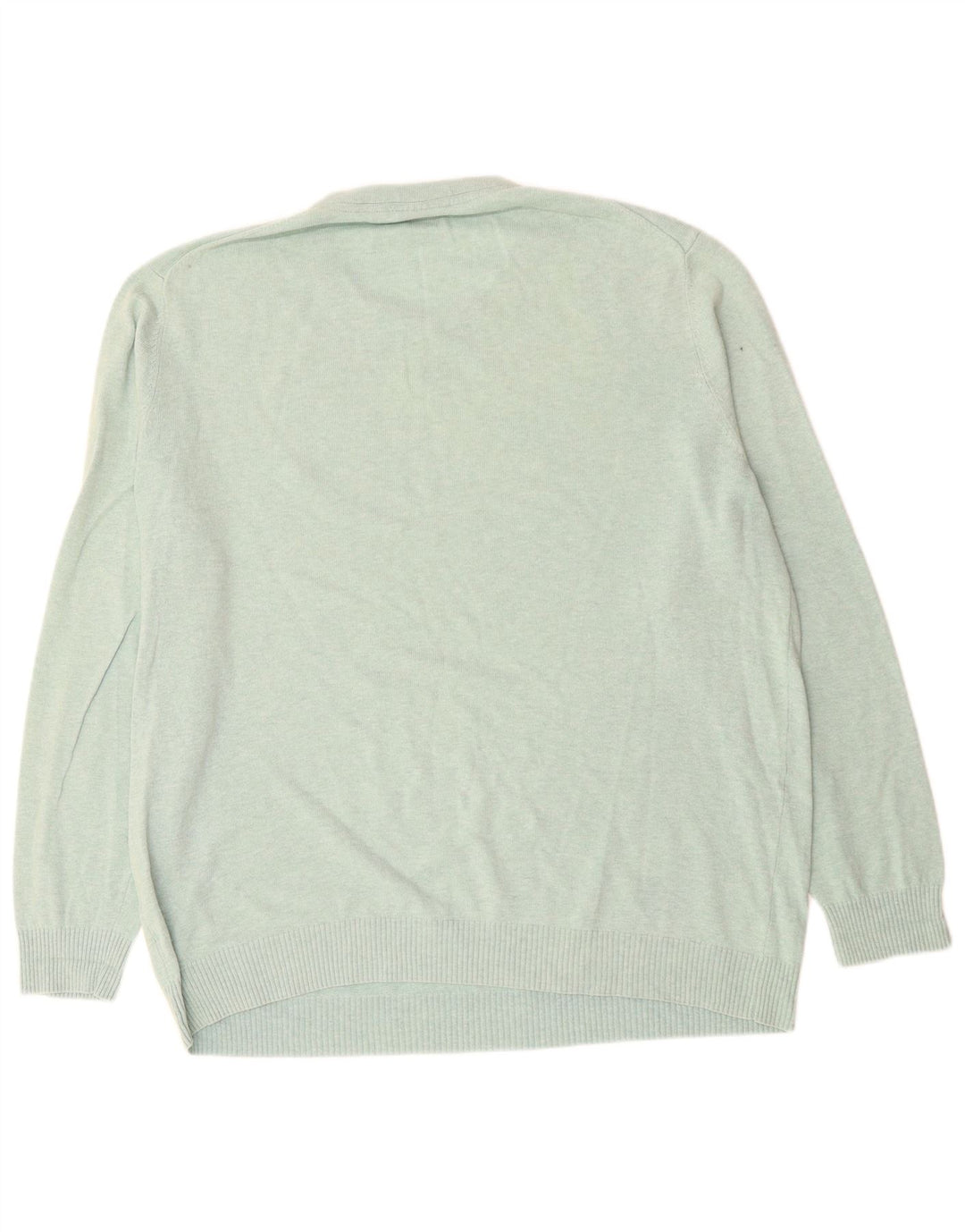 LYLE & SCOTT Jersey de cuello redondo para hombre 2XL Algodón verde