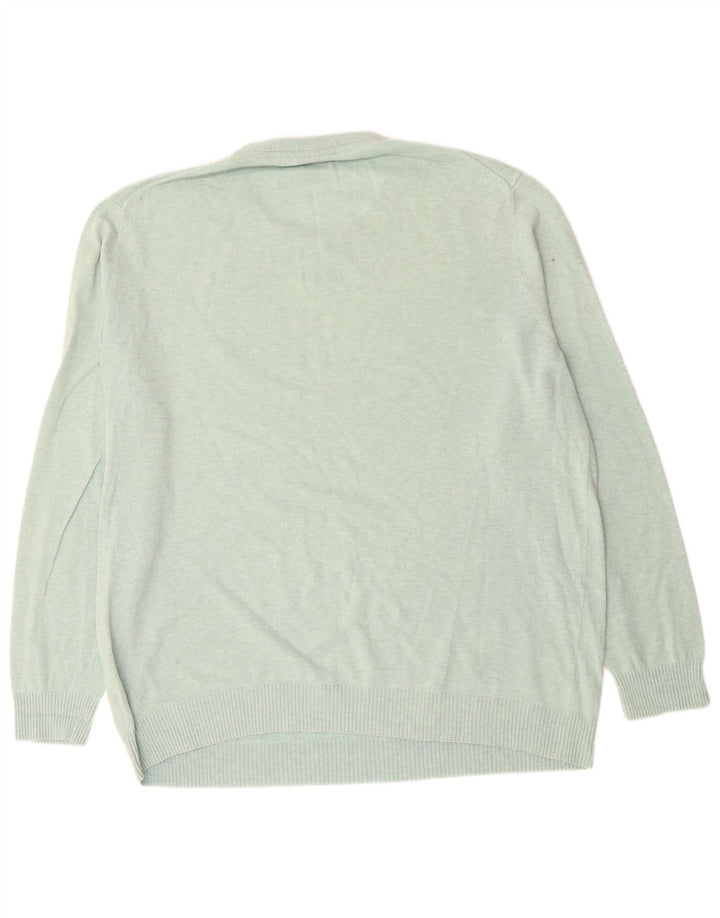 LYLE & SCOTT Jersey de cuello redondo para hombre 2XL Algodón verde