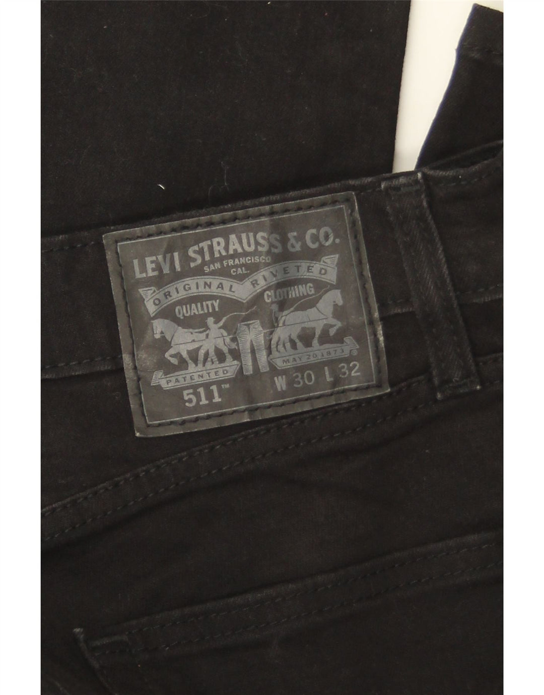 Levi's Hombre 511 Vaqueros Slim W30 L32 Negro