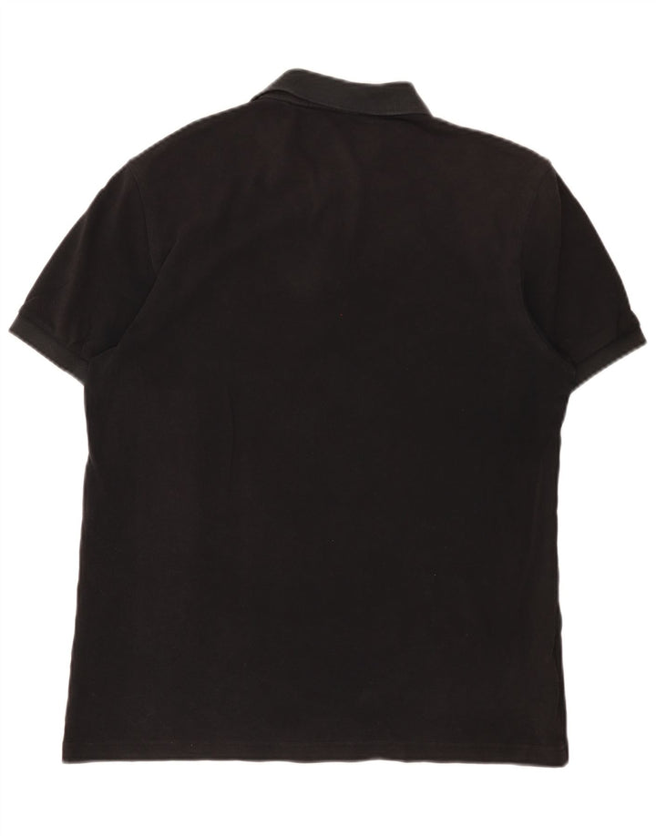 Polo Fred Perry Hombre Algodón Negro Medio