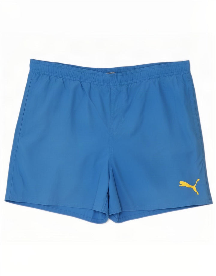 Bañador Puma Hombre Azul Medio Poliéster