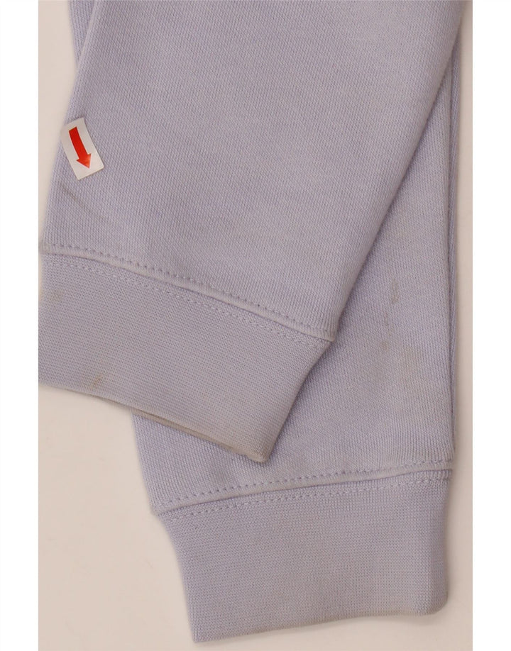 PUMA Sudadera con capucha gráfica para niñas 9-10 años Algodón morado