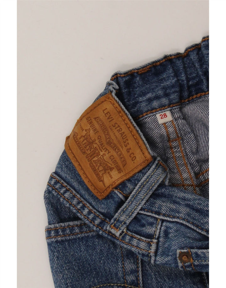 LEVI'S Minifalda Vaquera Mujer W28 Azul Medio