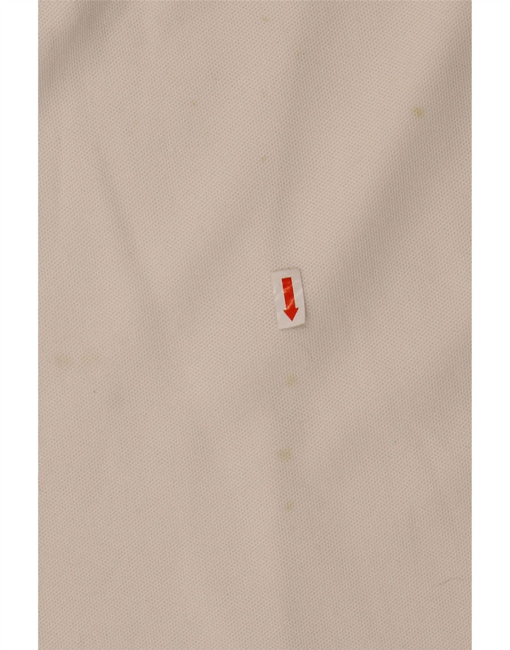 LOTTO Polo Hombre ES 42/44 XL Blanco Colorblock Poliéster