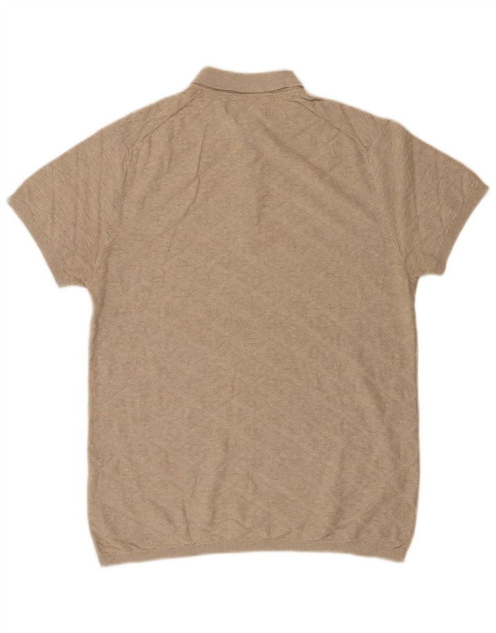 Polo Jack & Jones Hombre Grande Algodón Beige
