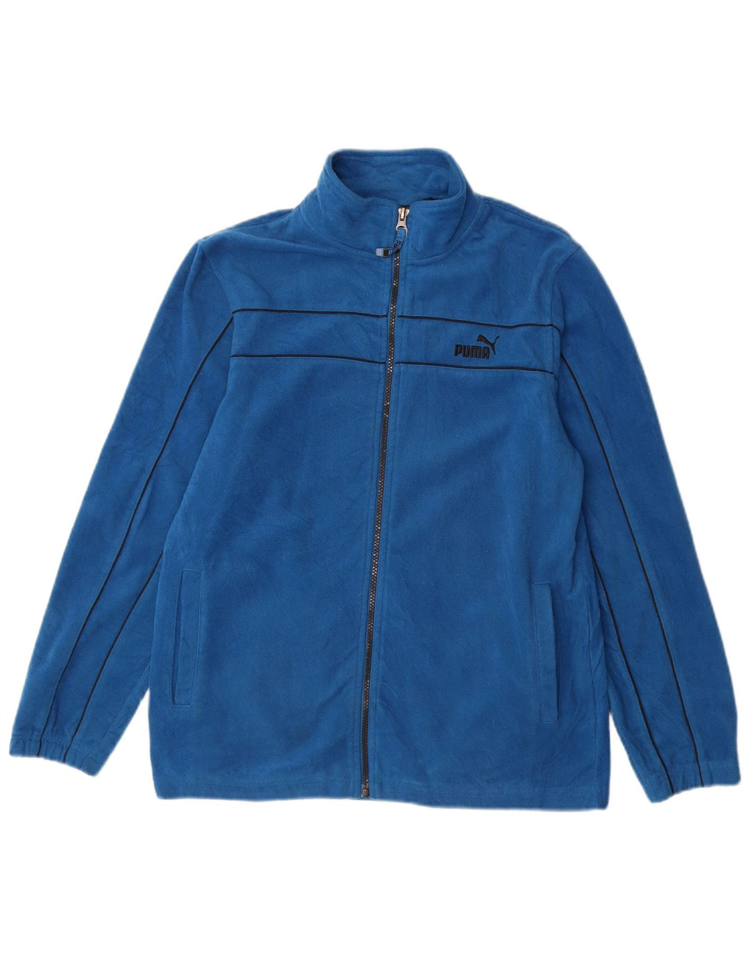 PUMA Chaqueta polar para niños 12-13 años Grande Azul Poliéster