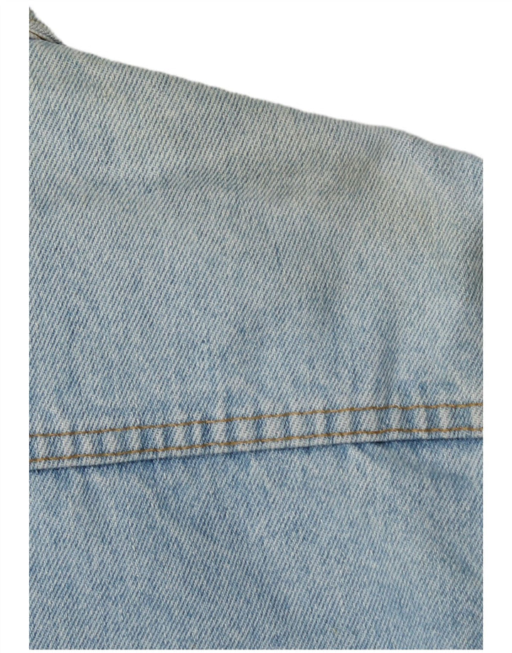 Weipper - Chaqueta vaquera corta para mujer, talla 40, color azul