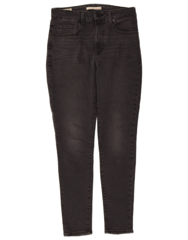 Levi's Jeans ajustados de talle alto 721 para mujer W29 L28 Algodón negro