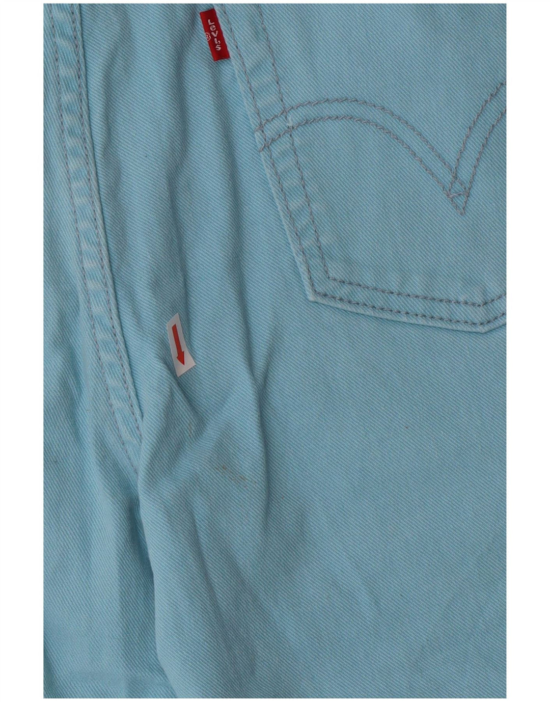 Levi's 515 Capri Jeans para mujer US 12 grande W34 azul algodón clásico