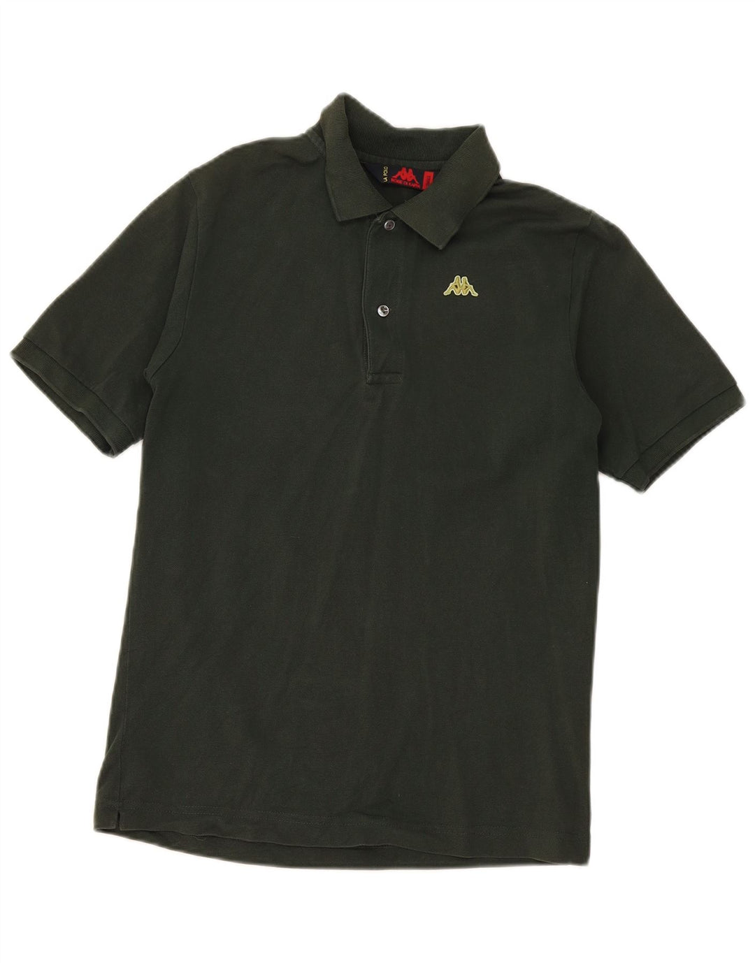 Kappa Polo Hombre Small Caqui Algodón
