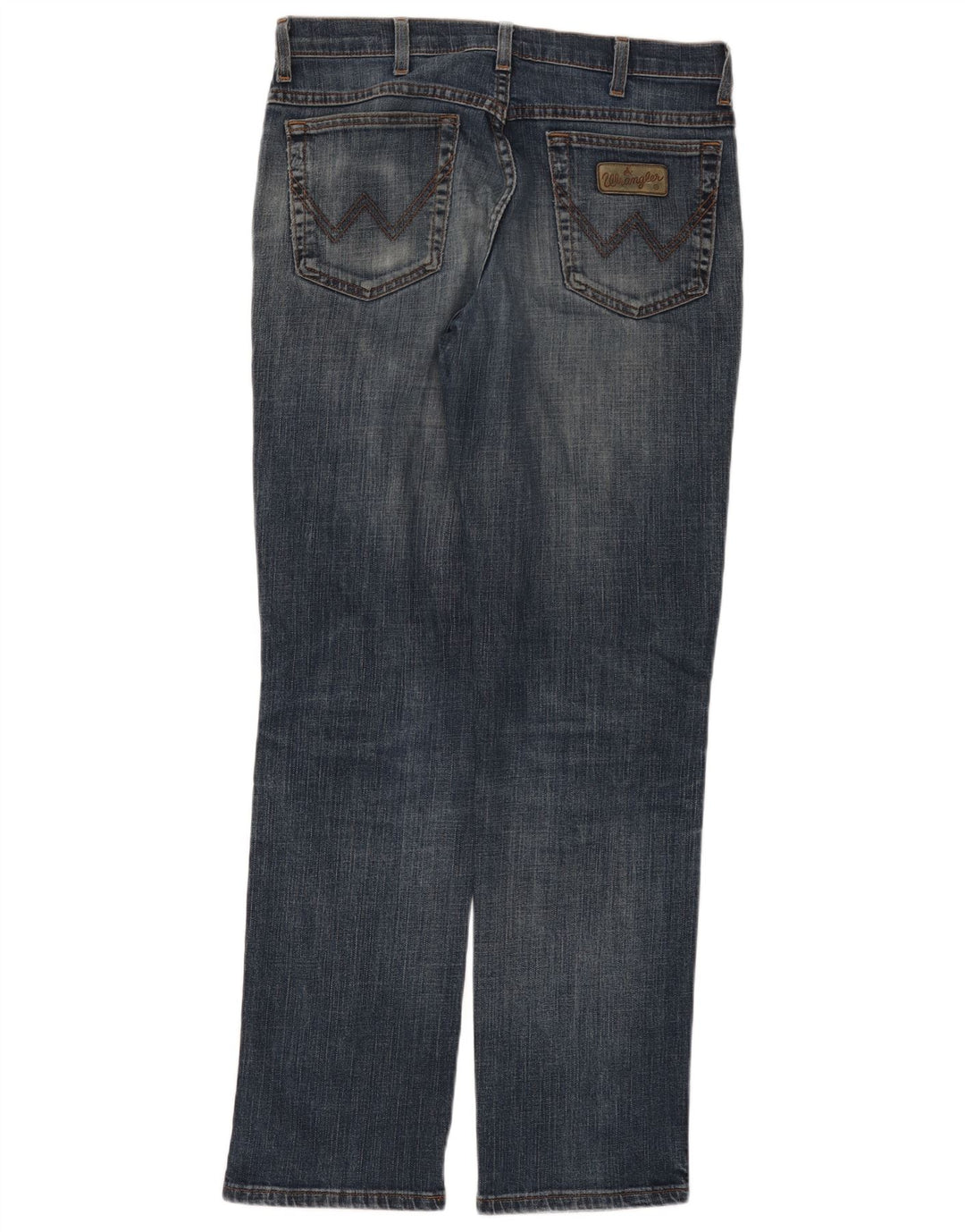 WRANGLER Vaqueros rectos elásticos Texas para hombre W34 L32 Algodón azul