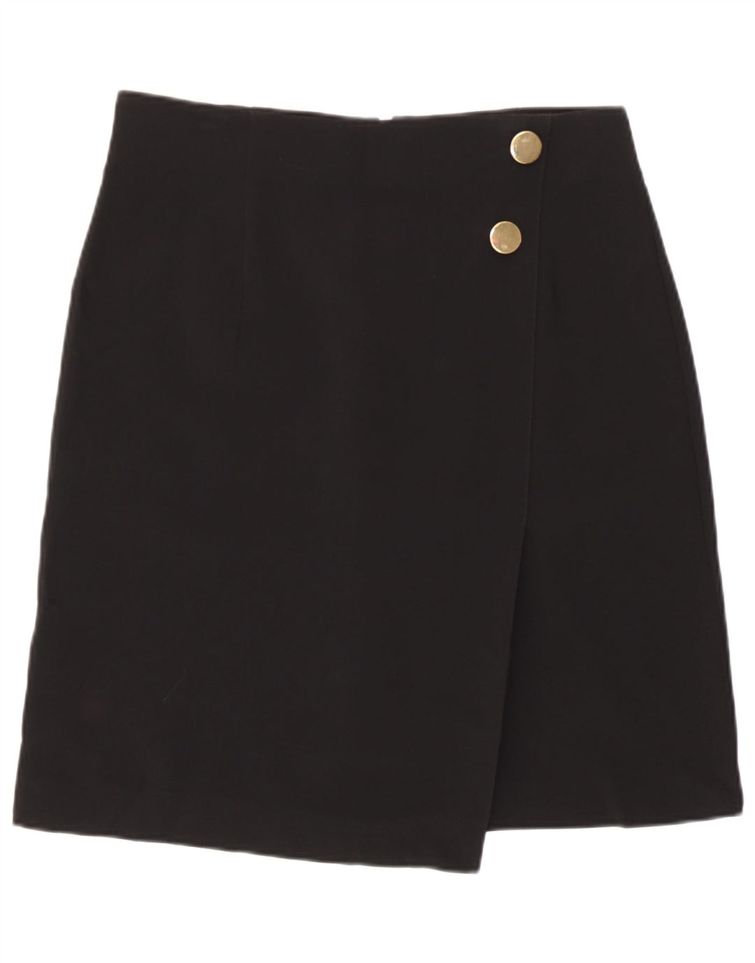 Marks & Spencer Falda lápiz para mujer UK 12 Medium W30 Poliéster negro