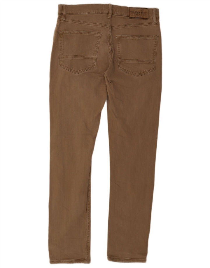 Marks & Spencer Vaqueros ajustados para hombre W30 L31 Algodón marrón