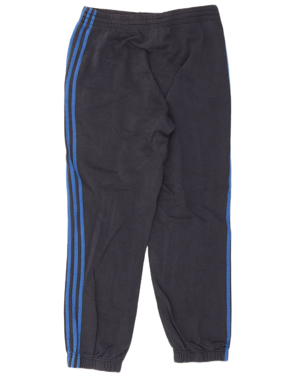 Adidas Hombre Pantalones De Chándal Joggers Medium Azul Marino Algodón