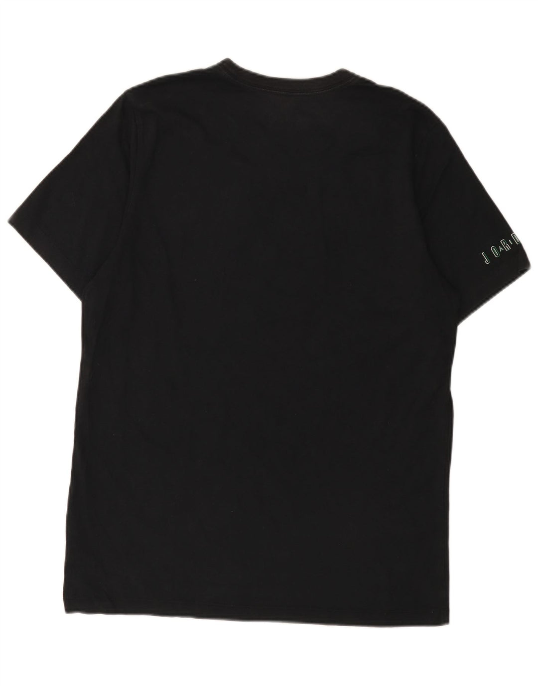 Jordan - Camiseta gráfica para hombre, talla grande, algodón negro