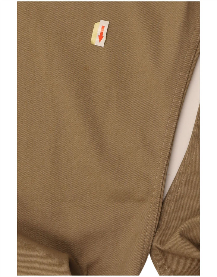 CARHARTT Pantalones casuales con corte de bota para hombre W32 L34 Poliéster beige