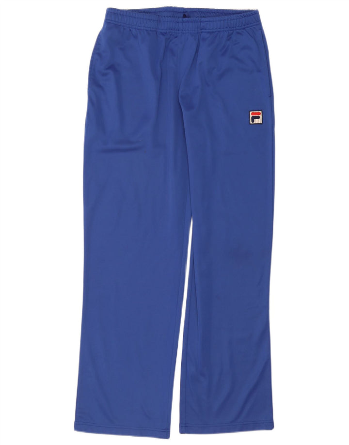 Fila Pantalón De Chándal Para Hombre Grande Azul Poliéster