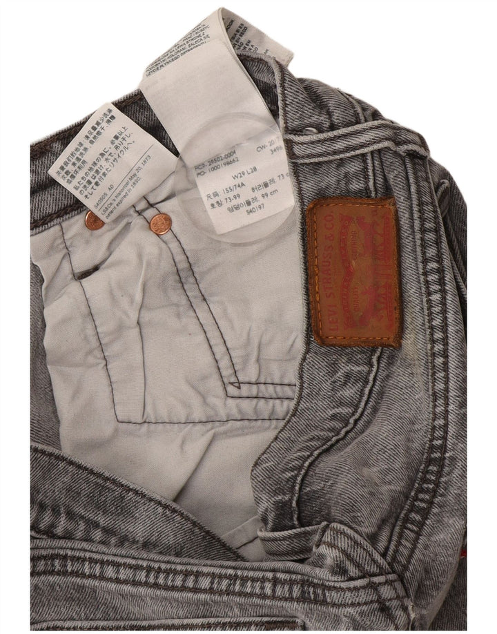 Levi's Vaqueros Slim Mujer W29 L28 Algodón Gris