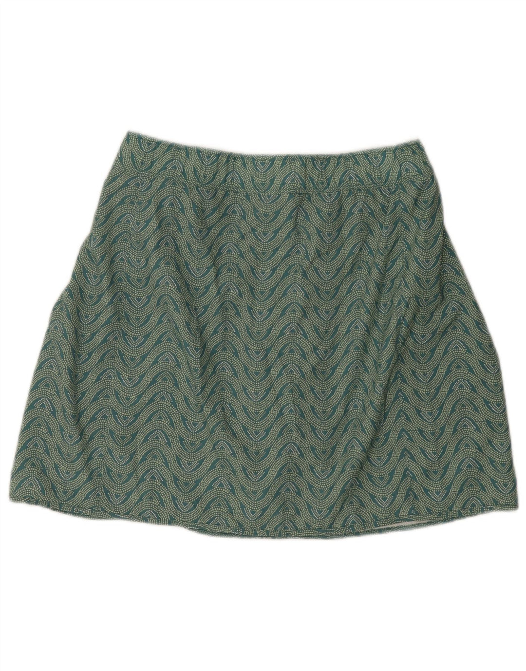 Falda pantalón Patagonia para mujer UK 40 XL Verde Chevron Poliéster