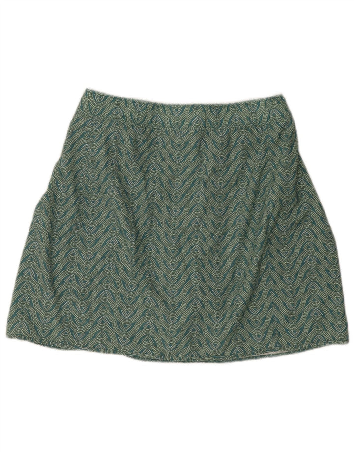 Falda pantalón Patagonia para mujer UK 40 XL Verde Chevron Poliéster