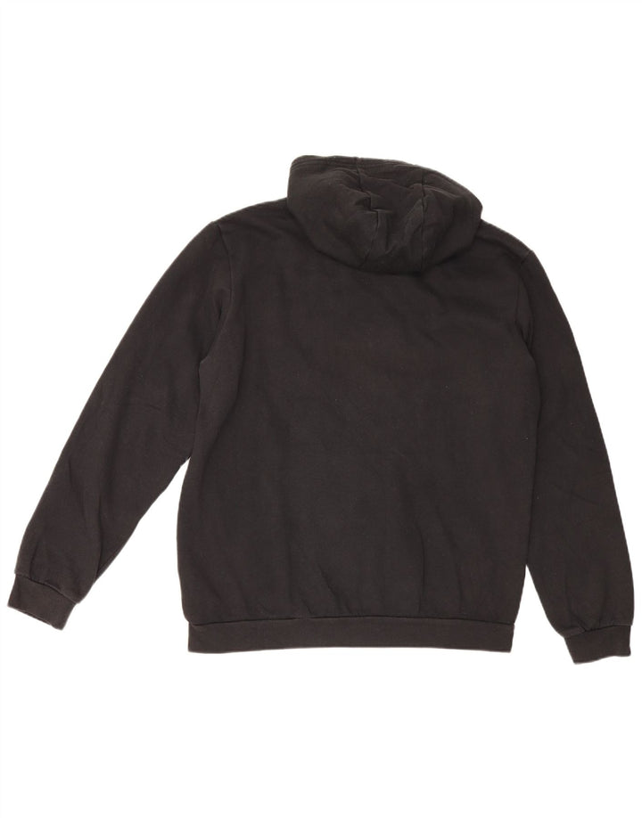 Adidas Hombre Sudadera Con Capucha Jumper Medium Negro Algodón