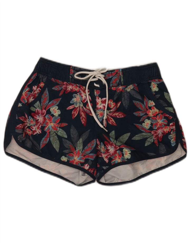 Bañador para mujer Fat Face UK 8 Small Azul marino Floral Poliéster