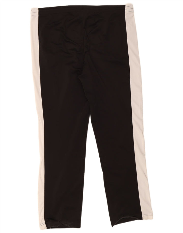 Puma Pantalones De Chándal Para Hombre Grande Negro Colorblock Poliéster