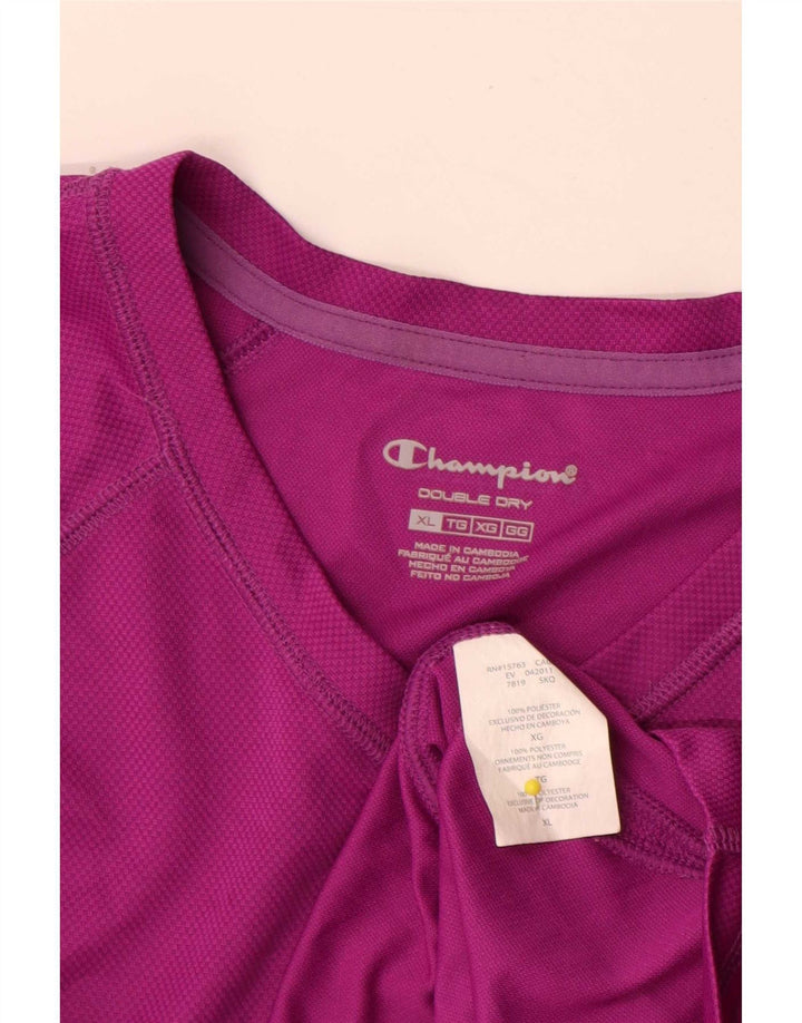 Champion Camiseta Mujer Top UK 40 XL Poliéster Rosa