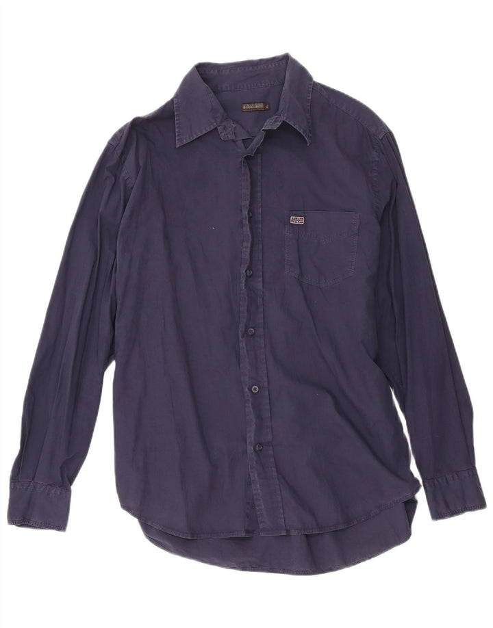 Napapijri Camisa Geographic Hombre XL Azul Marino