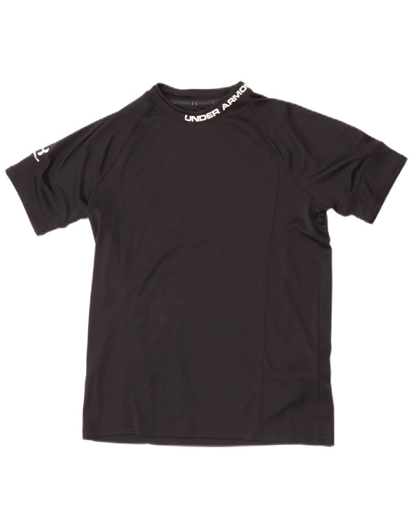 Under Armour Camiseta gráfica Heat Gear para niña 13-14 años XL Negro