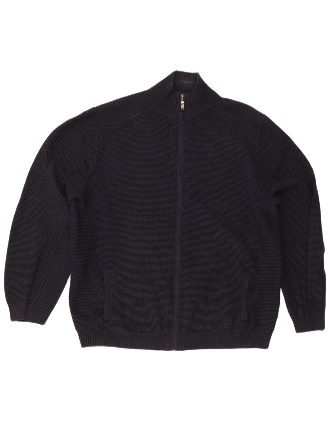 Marks & Spencer - Cárdigan para hombre, talla 2XL, algodón azul marino