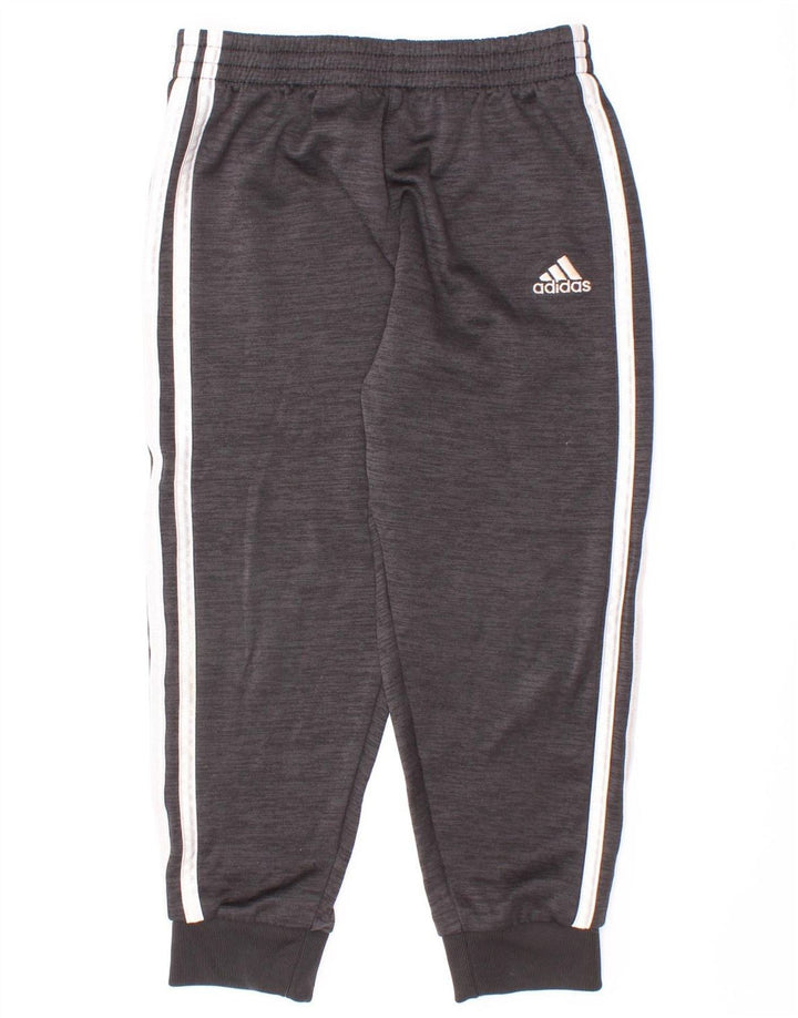 Adidas Pantalones de chándal para niño Joggers 5-6 años Gris Moteado Poliéster