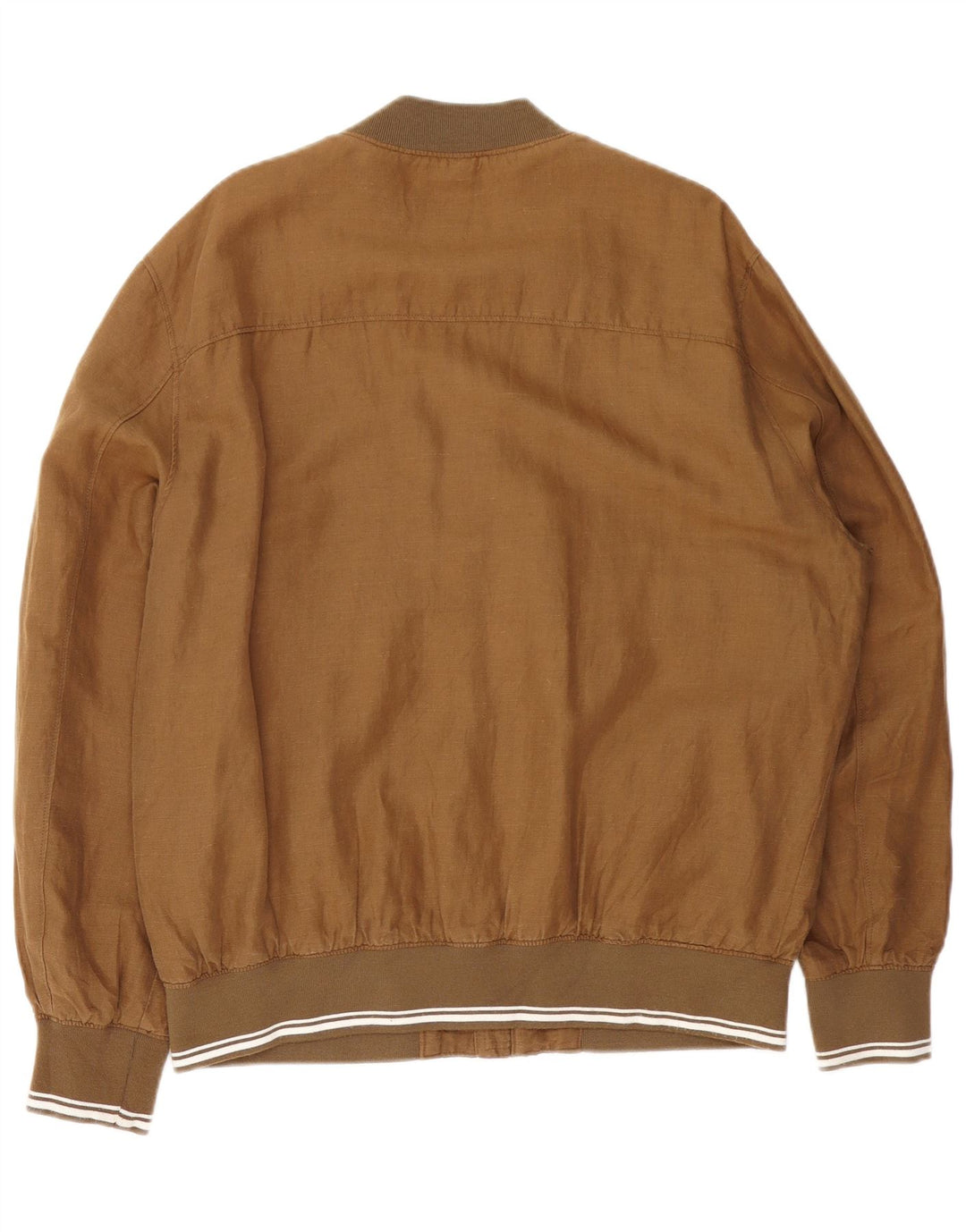 C & A Chaqueta Bomber para Hombre UK 42 XL Algodón Marrón