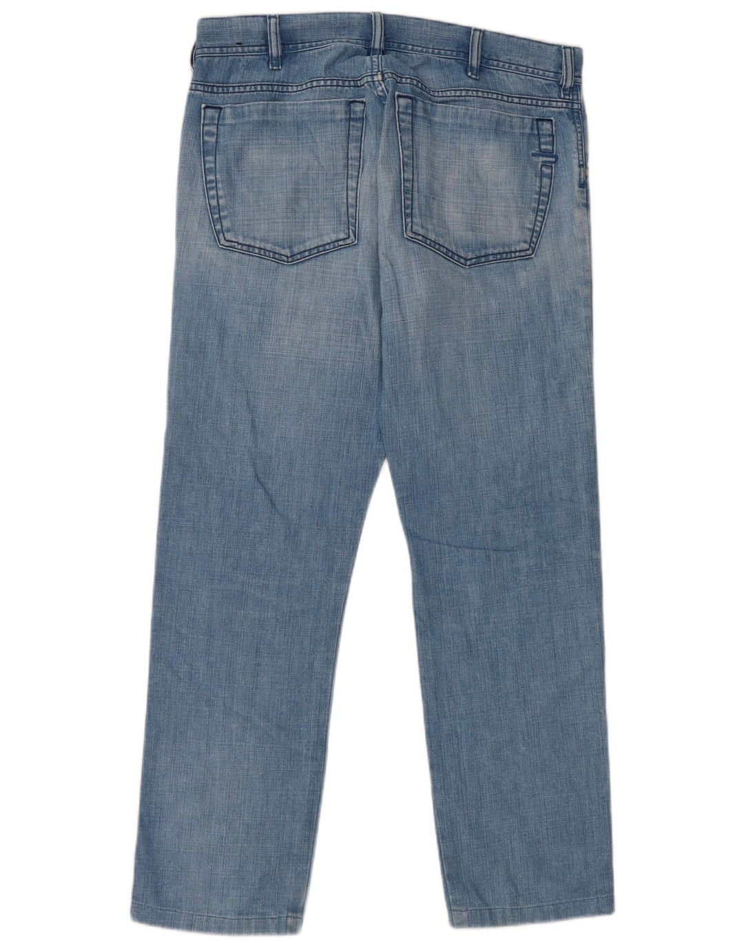 Diesel Vaqueros Rectos Hombre W31 L28 Algodón Azul