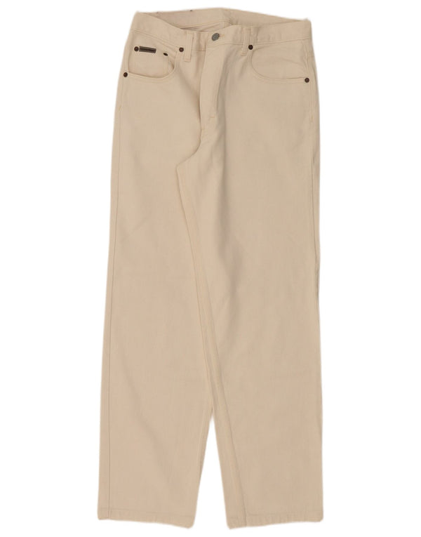 Calvin Klein Jeans rectos para hombre W32 L32 Algodón beige