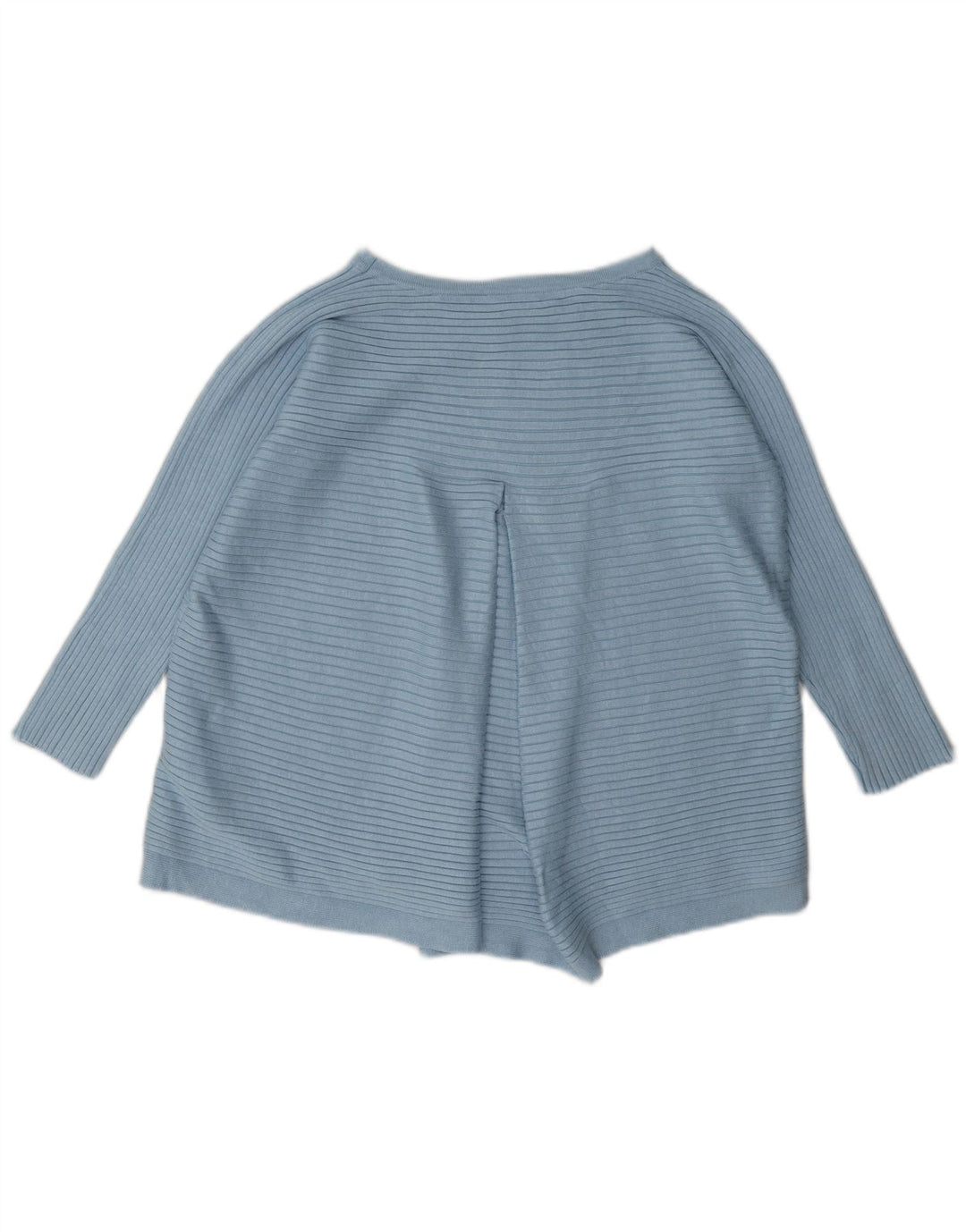 Phase Eight Top regular para mujer manga 3/4 UK 44 Viscosa a rayas azules grandes