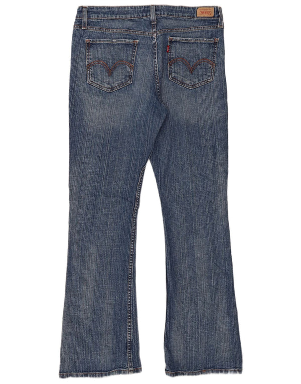 Levi's Jeans 518 Super Low Bootcut para mujer US 13 XL W34 L31 Algodón azul