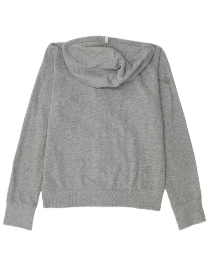 Puma - Sudadera con capucha y cremallera para mujer, talla 40, color gris medio
