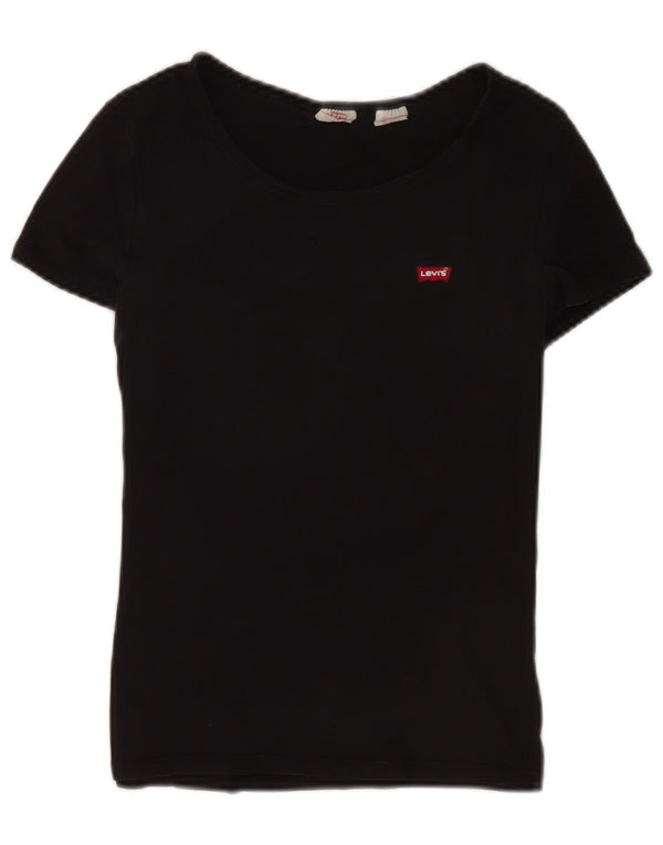 Levi's Camiseta para mujer Top UK 12 Medium Black