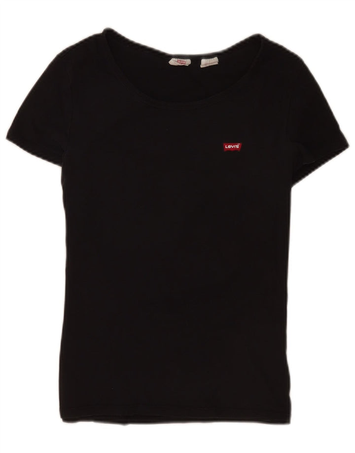 Levi's Camiseta para mujer Top UK 12 Medium Black