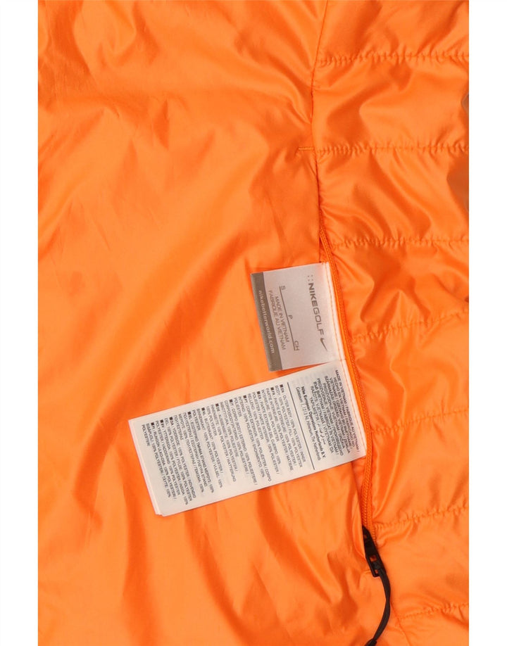 Chaleco reversible Nike para mujer UK 10 Small Naranja Poliéster