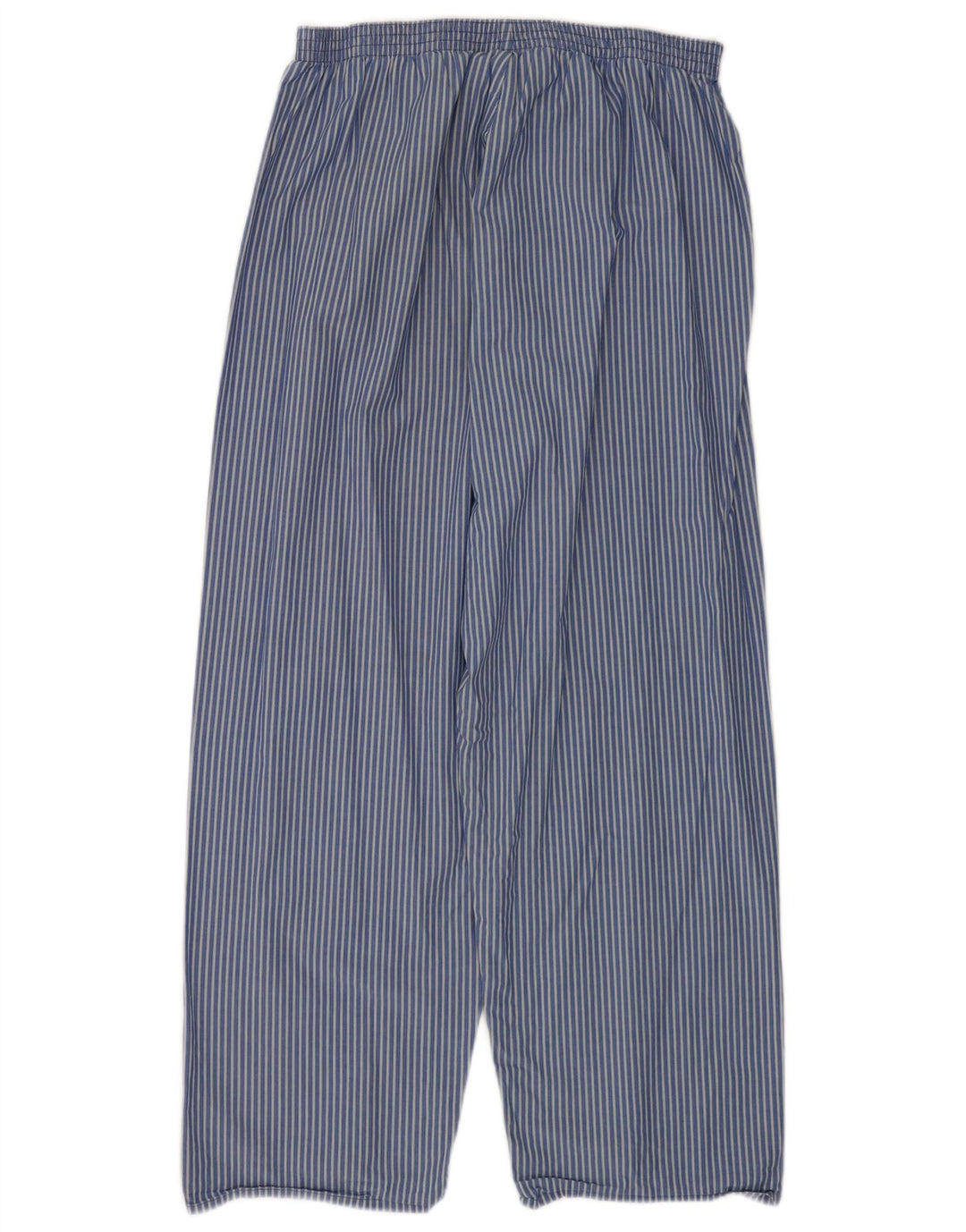 Marks & Spencer Pantalones casuales para hombre medianos W33 L26 azul a rayas