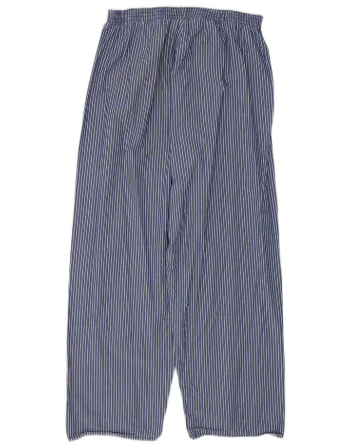 Marks & Spencer Pantalones casuales para hombre medianos W33 L26 azul a rayas