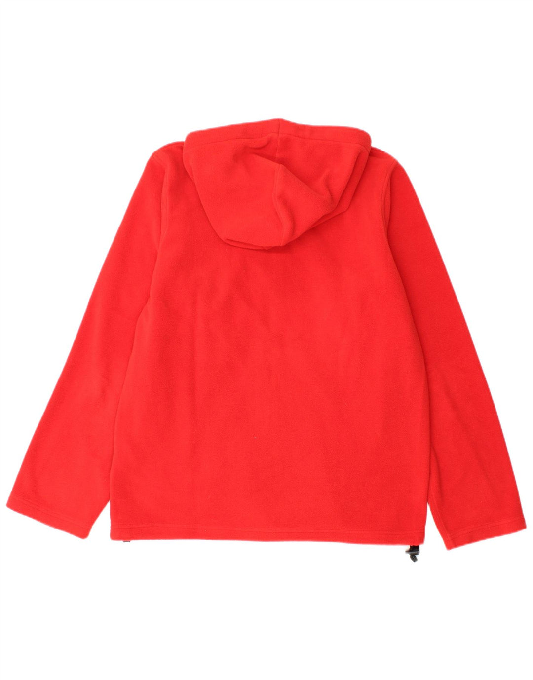 Brugi Chaqueta polar con capucha para hombre ES 36 Small Rojo Colorblock Poliéster