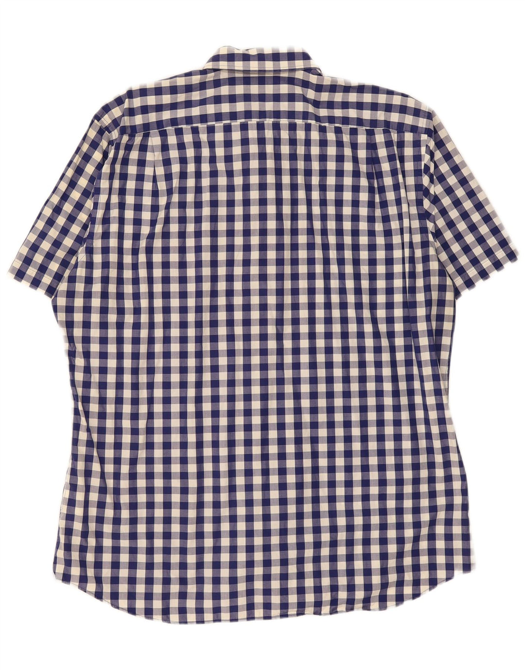 Tommy Hilfiger Camisa ajustada para hombre Talla 45 18 2XL Azul marino Gingham