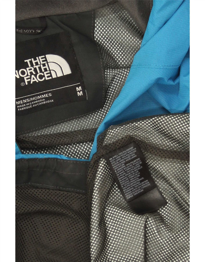 The North Face Chaqueta impermeable con capucha para hombre UK 38 Poliéster azul medio