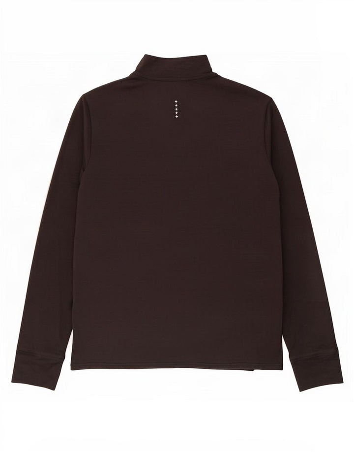 Puma Hombre Zip Neck Jersey Chándal Top Mediano Poliéster Negro